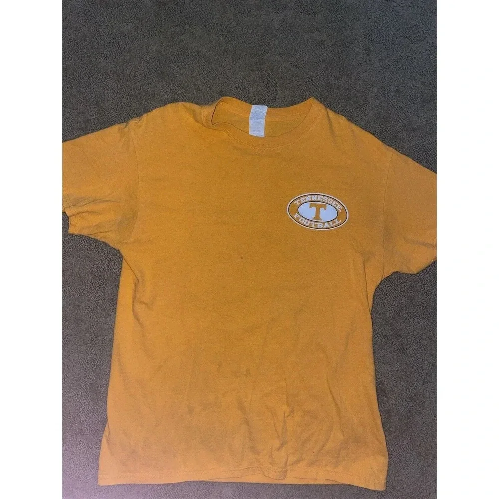Vintage 90s University of Tennessee Shirt Adult M Orange Vols College‎ Vtg